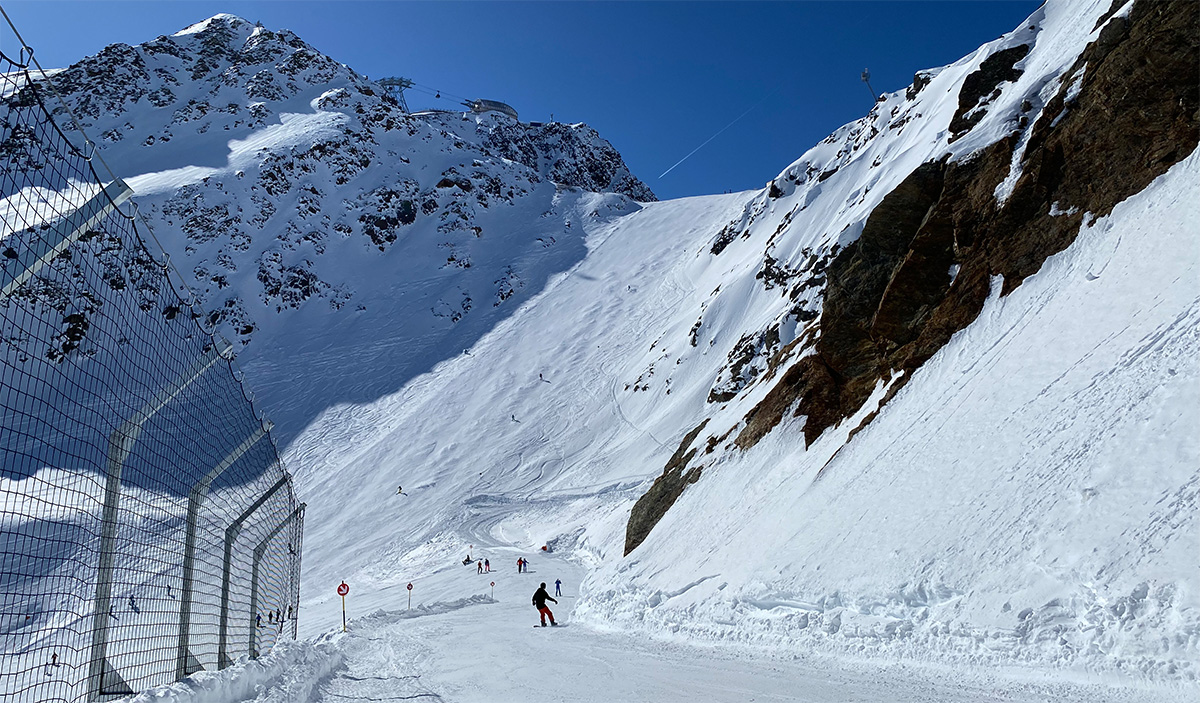 De rode 1 in Sölden